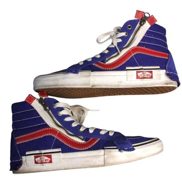 VANS Sneakers Shoes Sk8-hi Reissue CAP Surf the Web Men's 8.5 Women's 10 - Picture 2 of 15